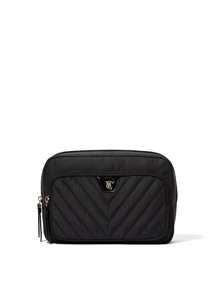 Travel Makeup Pouch Black One Size Victoria s Secret Australia