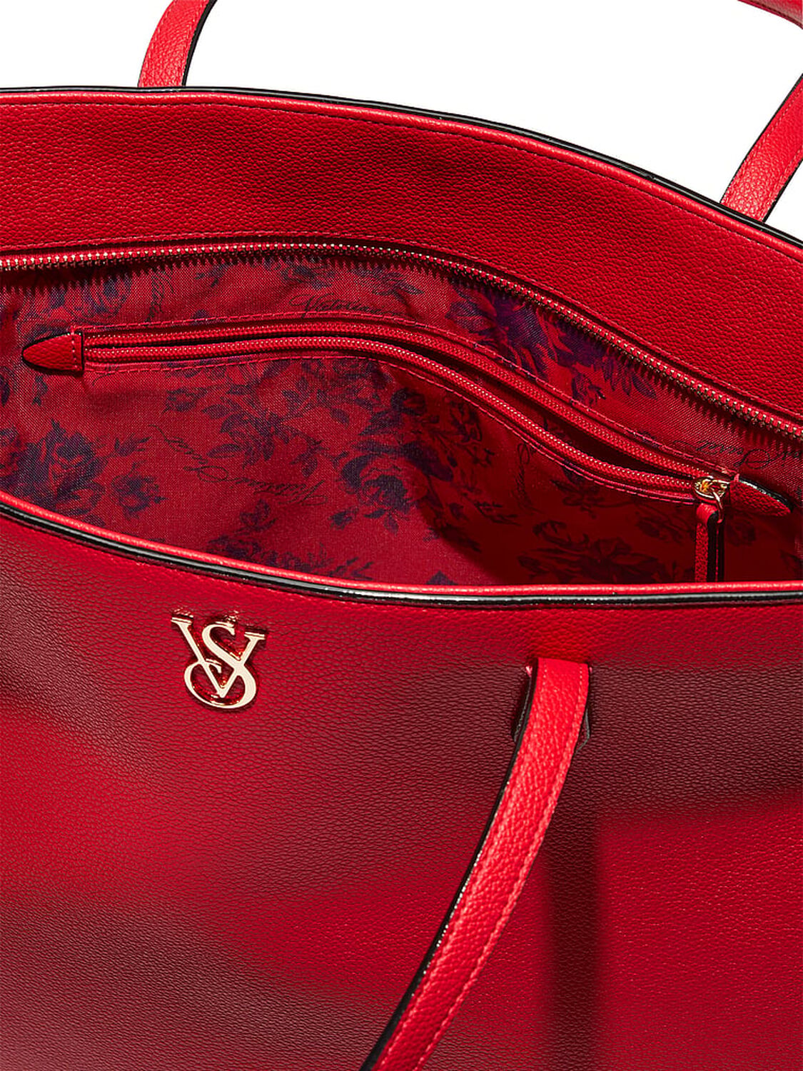 vs Victoria's Secret Large Tote Bag Red 3 of 3 