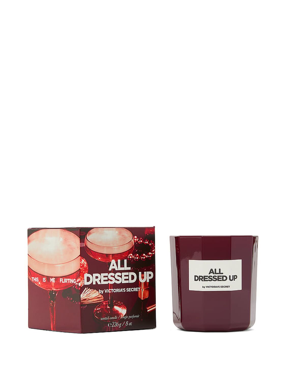 beauty Victoria's Secret All Dressed Up Single Wick Candle All Dressed Up 2 of 4 