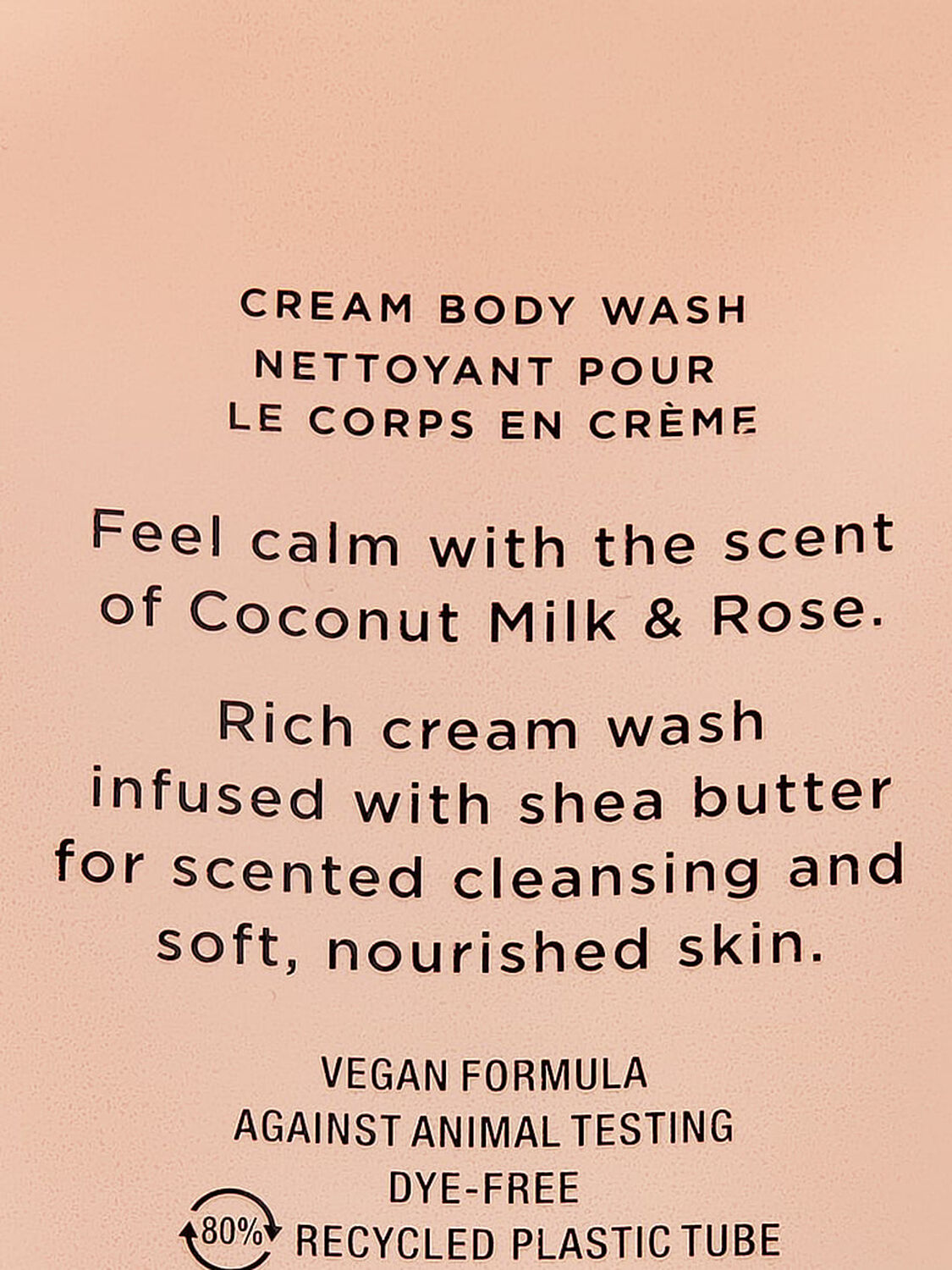 beauty Body Care Coconut Milk & Rose Natural Beauty Cream Body Wash Coconut Milk & Rose 2 of 4 