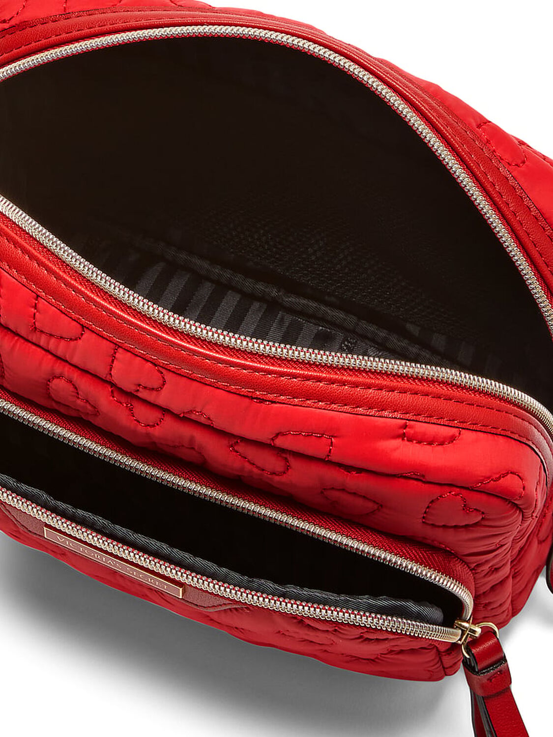 vs Victoria's Secret Glam Bag Quilted Heart 3 of 3 