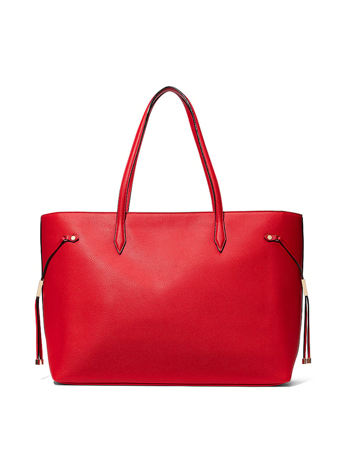 vs Victoria's Secret Large Tote Bag Red 2 of 3 