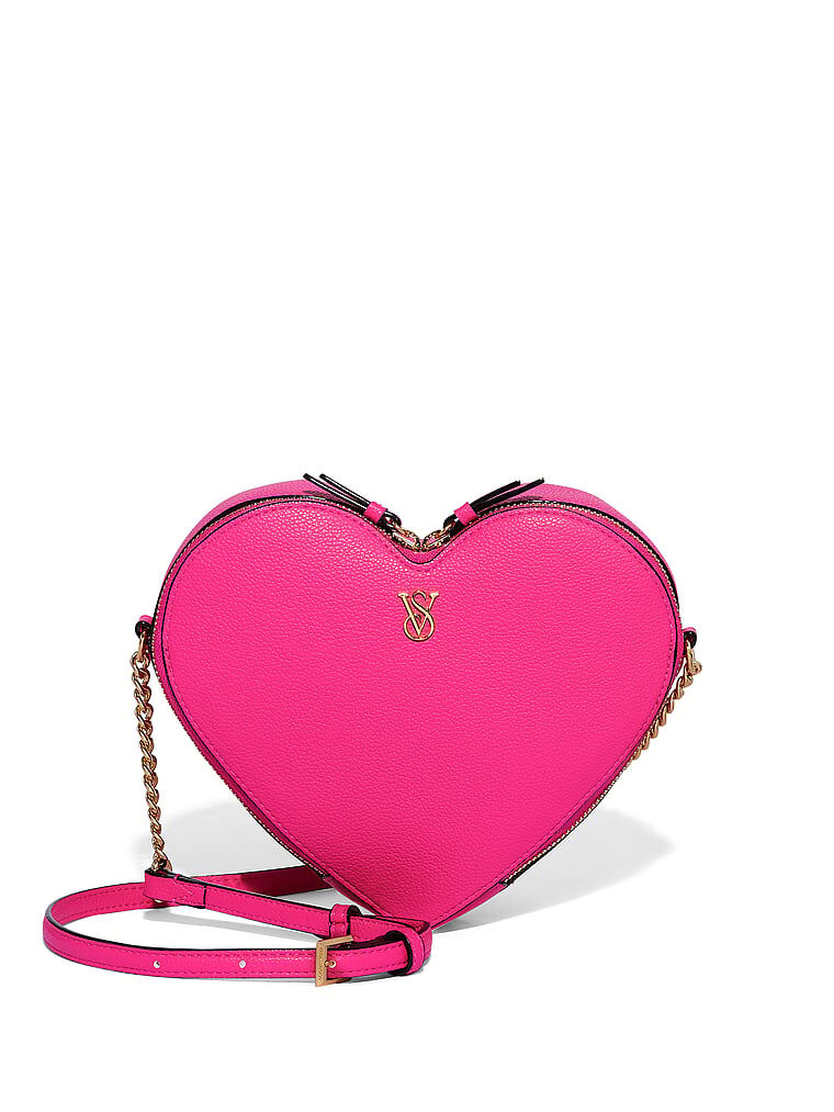 Heart Crossbody Bag Hot Pink One Size | Victoria's Secret Australia