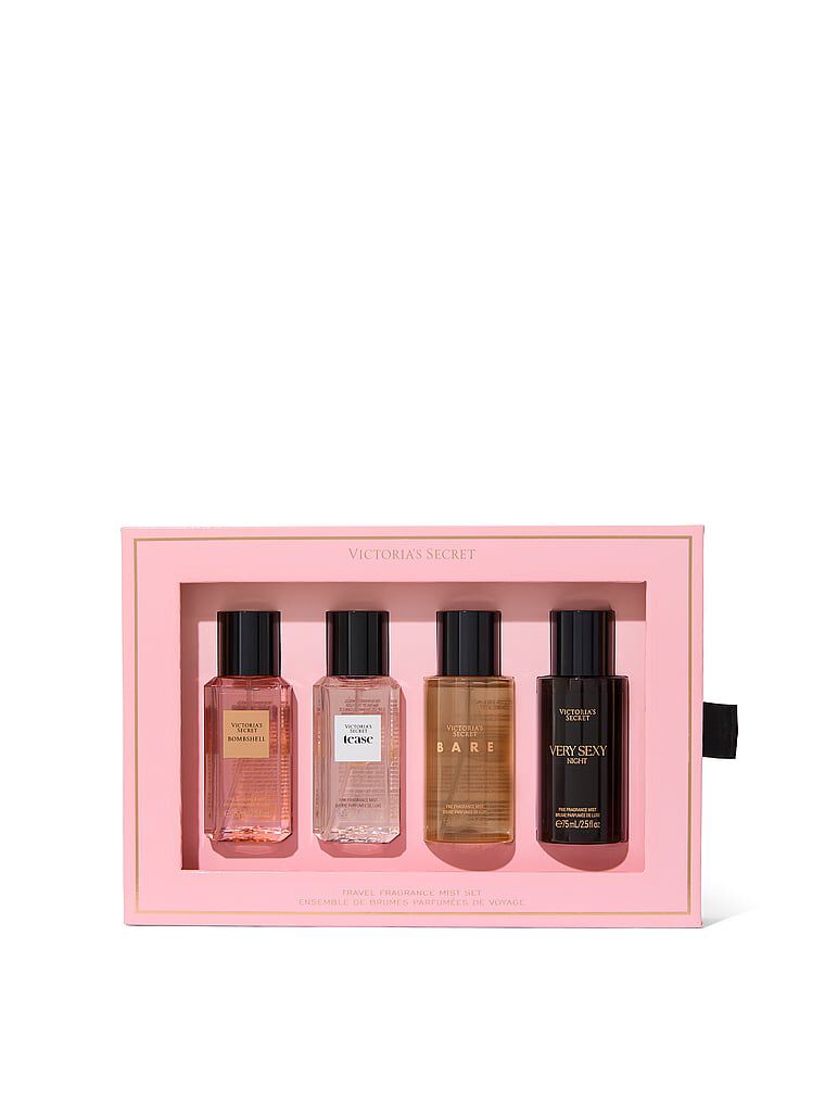Mini Fine Fragrance Mist 4-Piece Gift Set Assorted One Size
