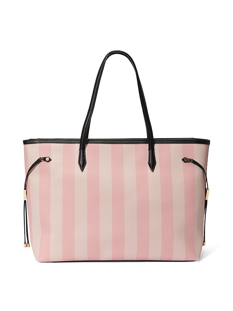 Striped tote on sale
