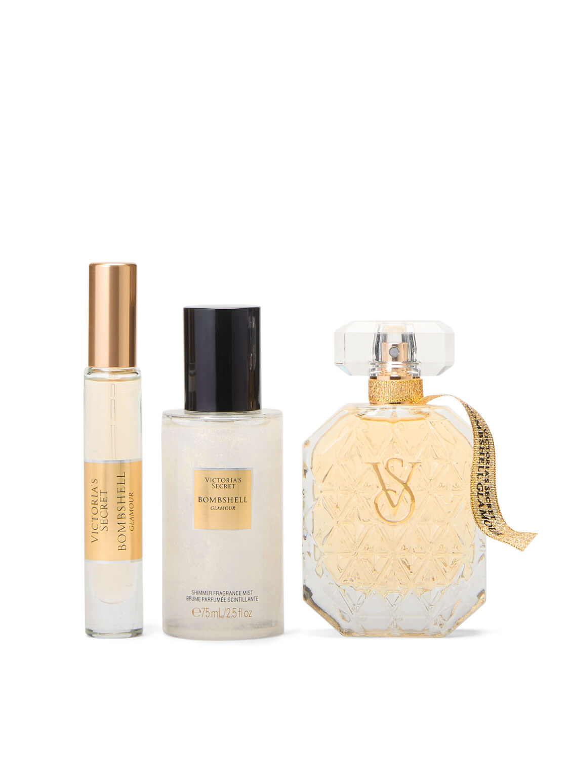beauty Fine Fragrance Bombshell Glamour Fragrance Trio Gift Set Bombshell Glamour 3 of 3 