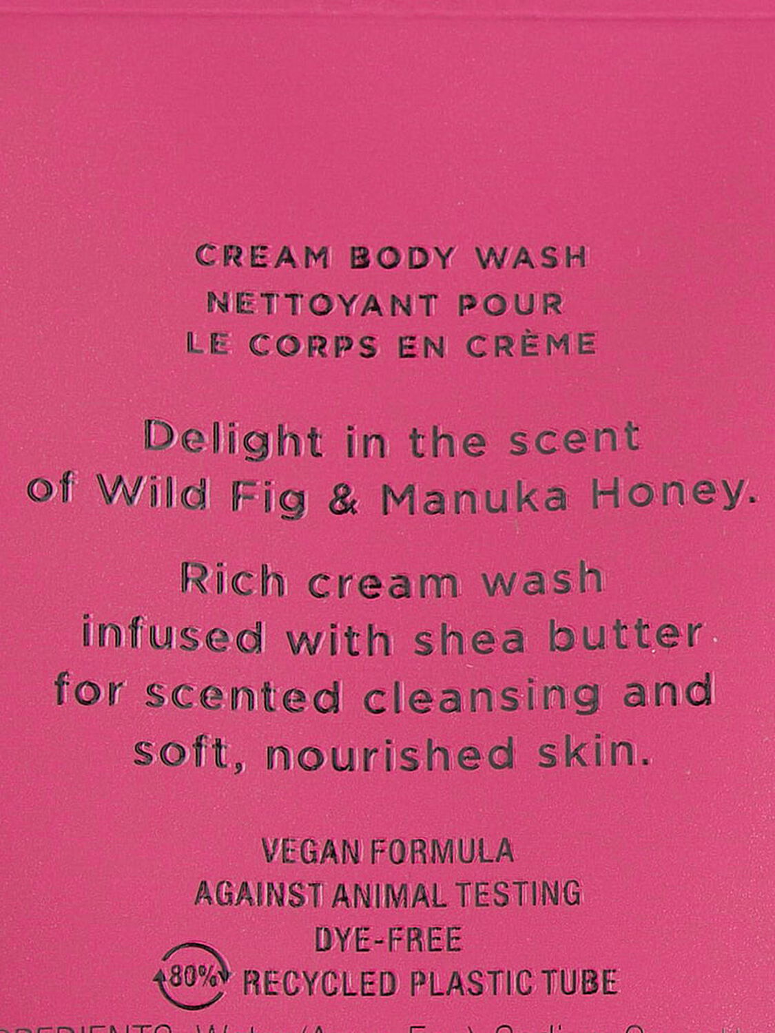 beauty Body Care Wild Fig & Manuka Honey Natural Beauty Moisturizing Cream Body Wash Wild Fig & Manuka Honey 2 of 2 