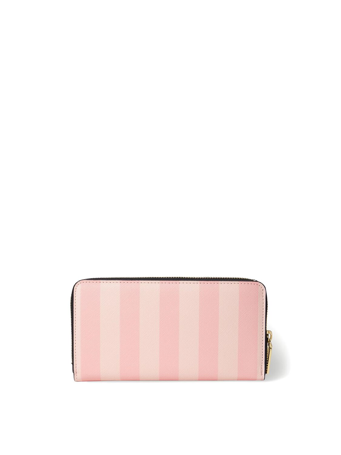 vs Victoria's Secret The Victoria Wallet Pink Stripe 3 of 3 