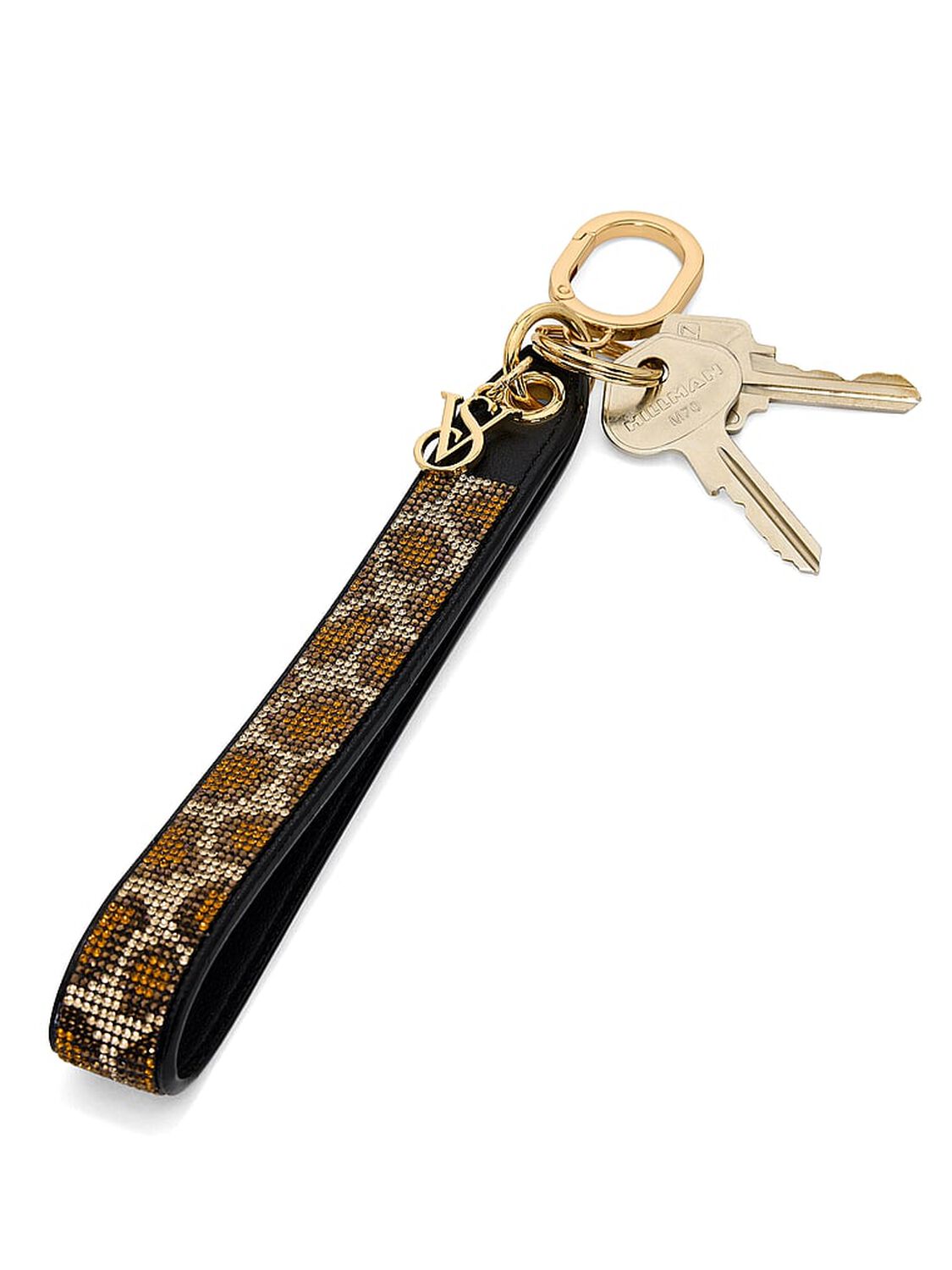 beauty Victoria's Secret Slim Wristlet Strap Keychain Black 2 of 2 