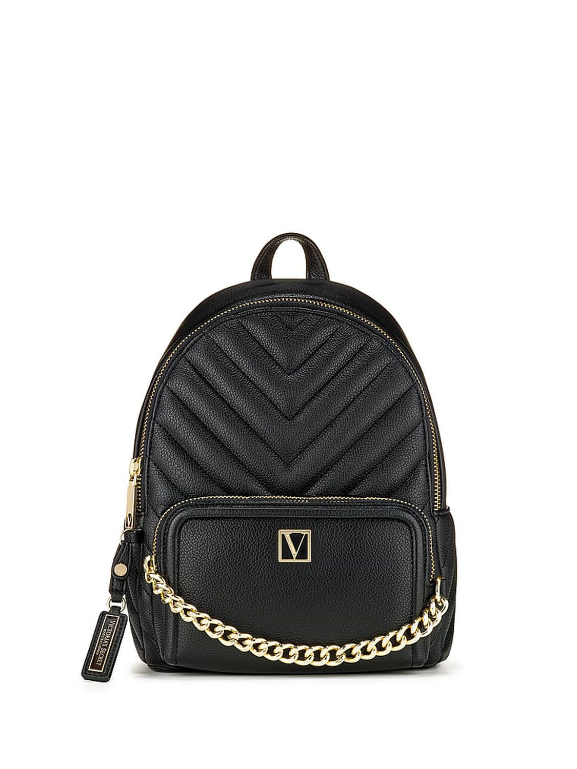vs Victoria's Secret The Victoria Small Backpack Black Lily 6 of 6 