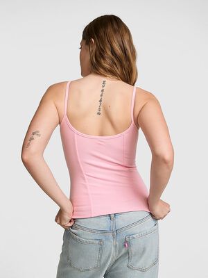 All-Day Soft Rib Corset Tank Top
