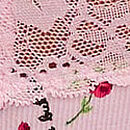 PINK Wink&trade; Lace-Trim Cotton Thong Panty, Pink Tulip Cute But Dangerous Print, swatch