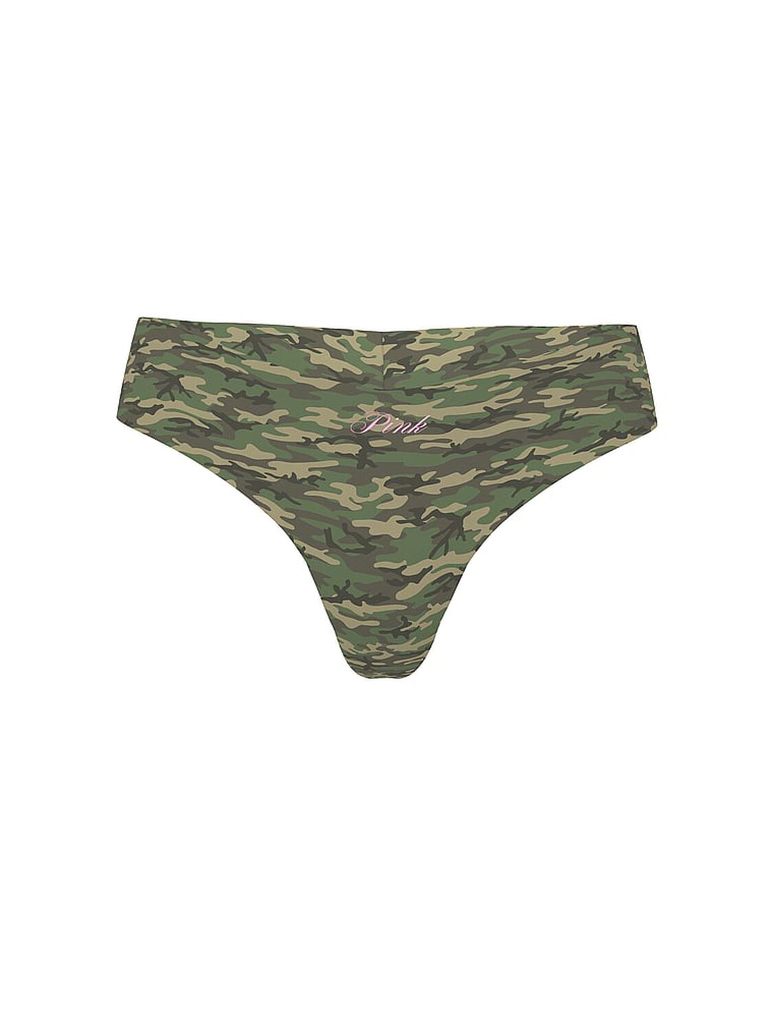 vs Pink No-Show Thong Panty Camo Print 3 of 3 
