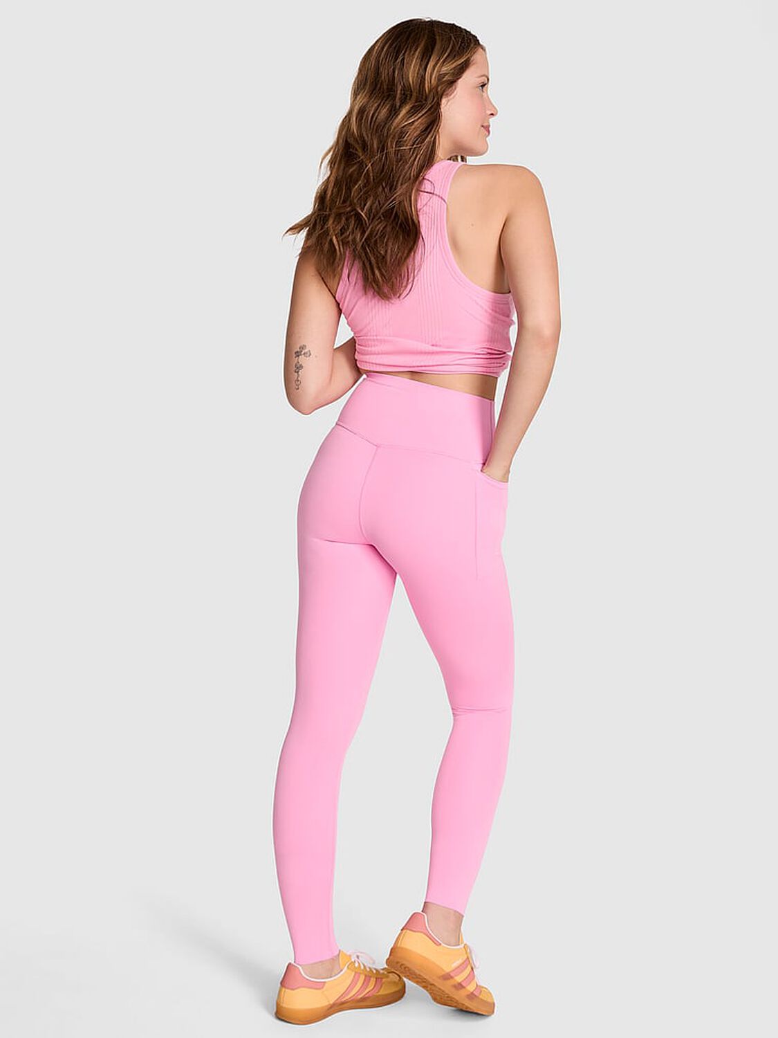 vs Pink Relay Leggings Lollipop Pink 2 of 2 