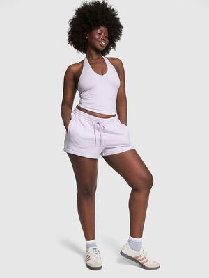Ivy Fleece Rolled Hem Shorts
