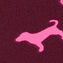 No-Show Cheeky Panty, Wild Rose Logo Dog, swatch