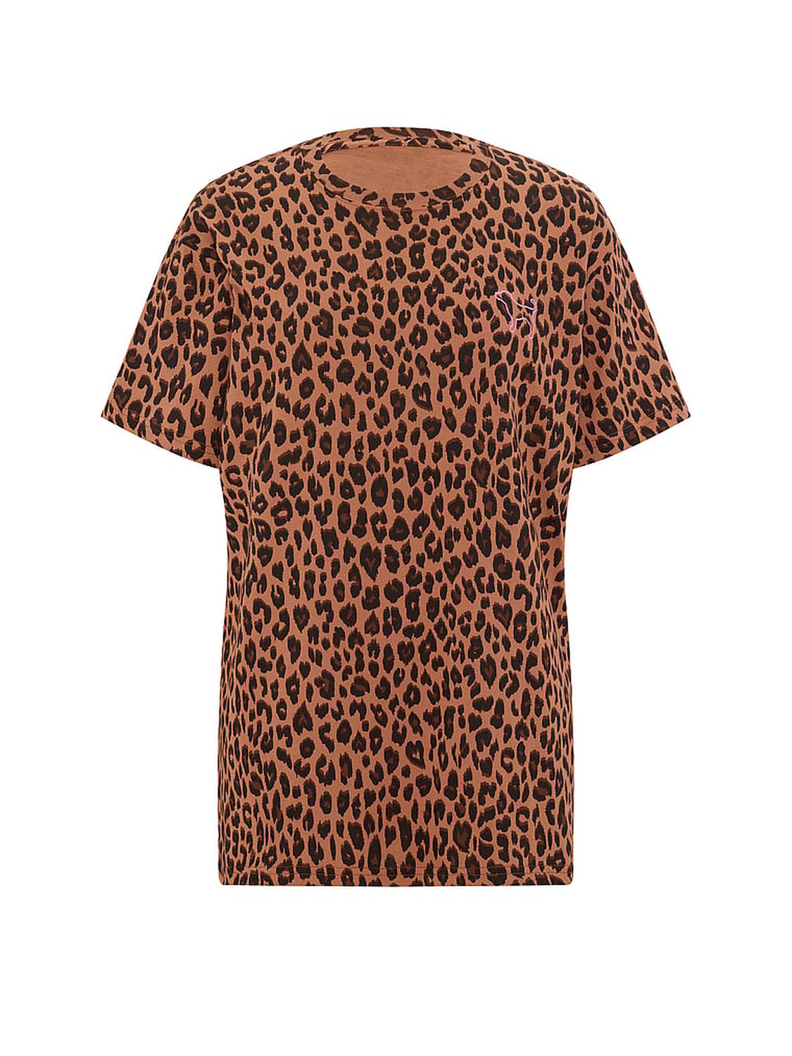 vs Pink Campus Cotton&trade; Tee Leopard 3 of 4 