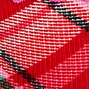 PINK Wink&trade; Lace-Trim Cotton Cheeky Panty, Bright Vermillion Plaid, swatch