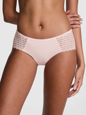 No-Show Heart Lace Hiphugger Panty