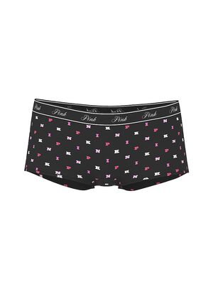 Logo Cotton Shine Boyshort Panty