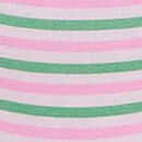 Cotton Cheeky Panty, White Pink Green Stripe Print, swatch