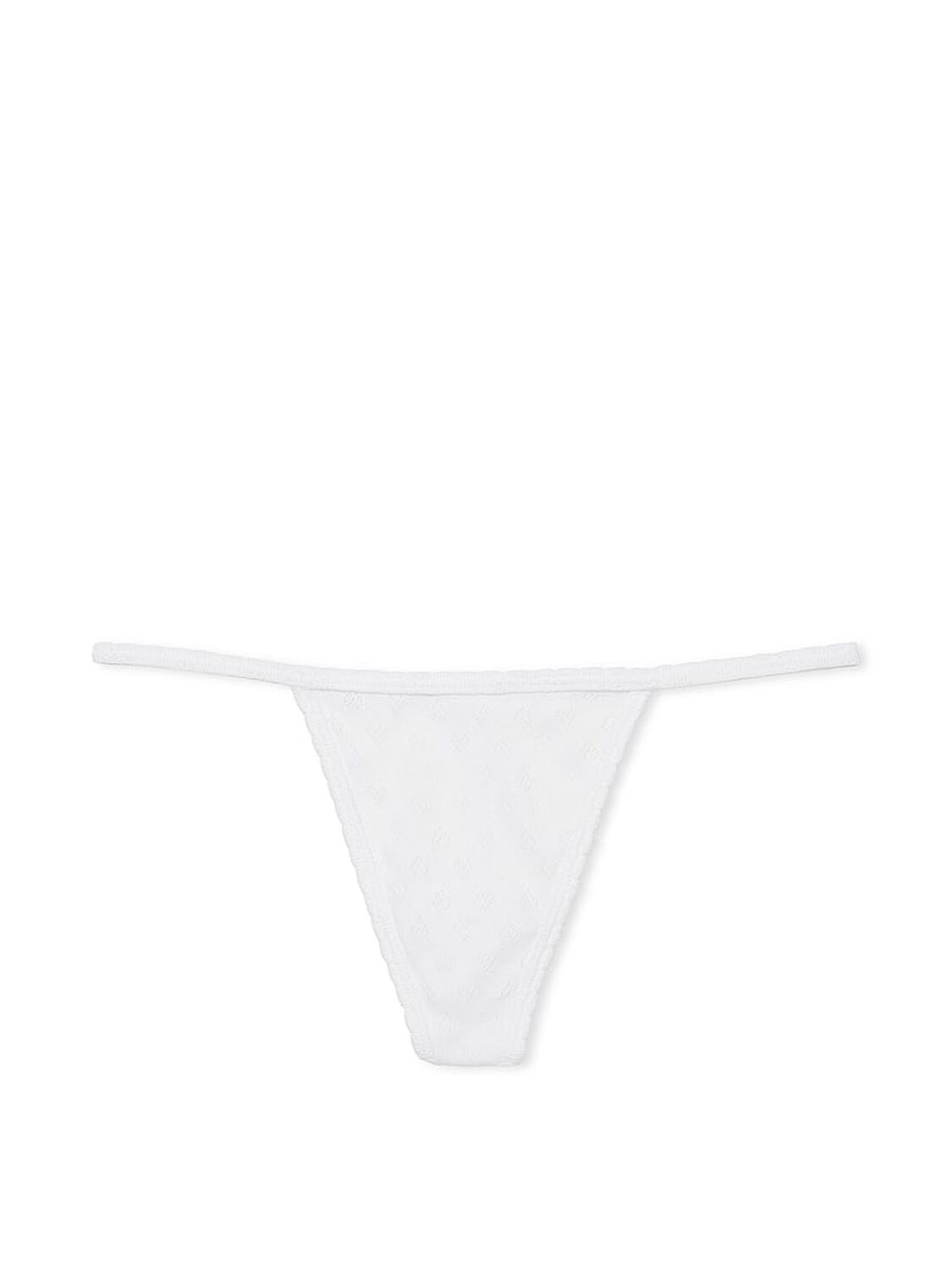vs Pink Cotton V-String Panty 3 of 3 