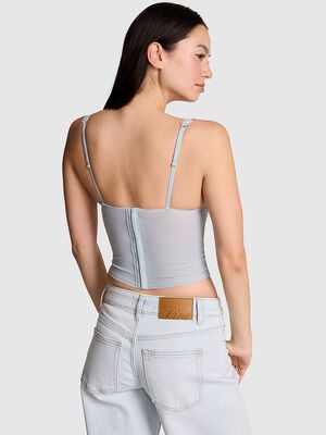 PINK Wink&trade; Lightly Lined Scoop Corset Top