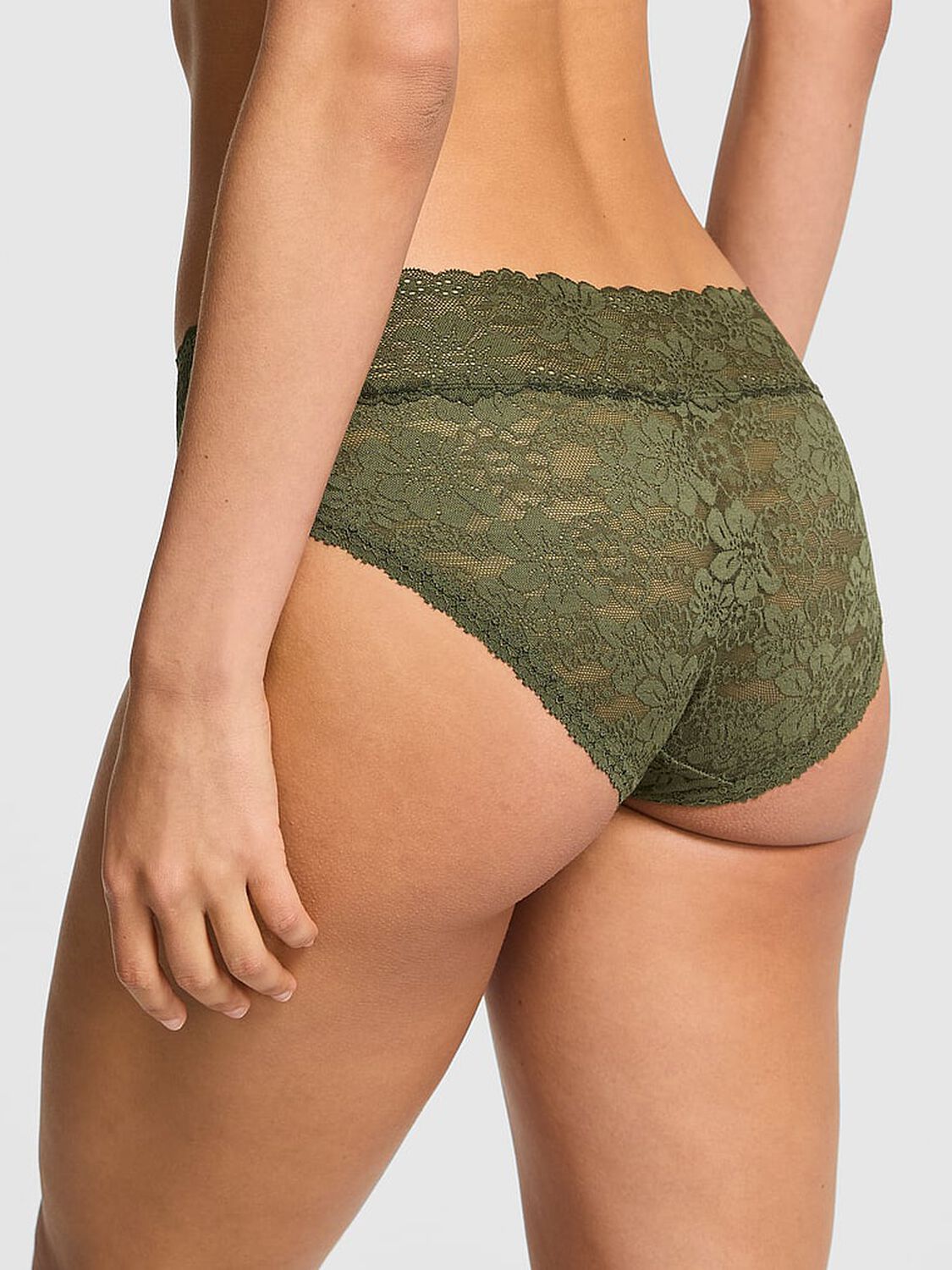 vs Pink Wink Hiphugger Panty Olive 2 of 3 