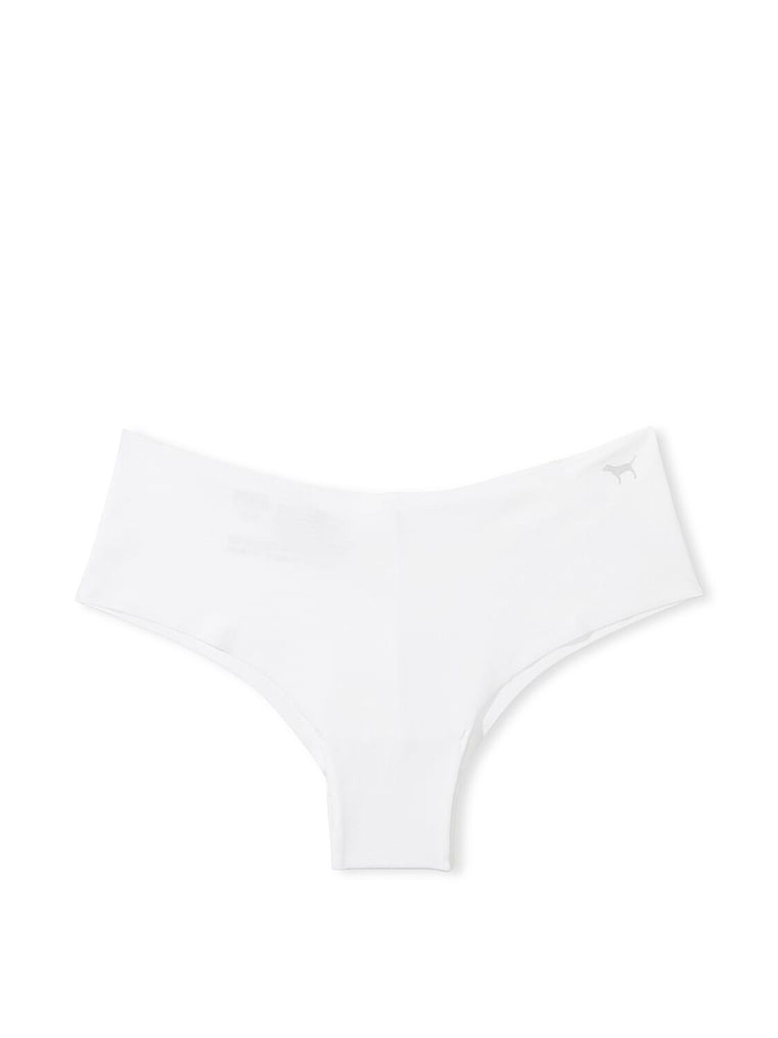 vs Pink No-Show Cheeky Panty Optic White 3 of 3 