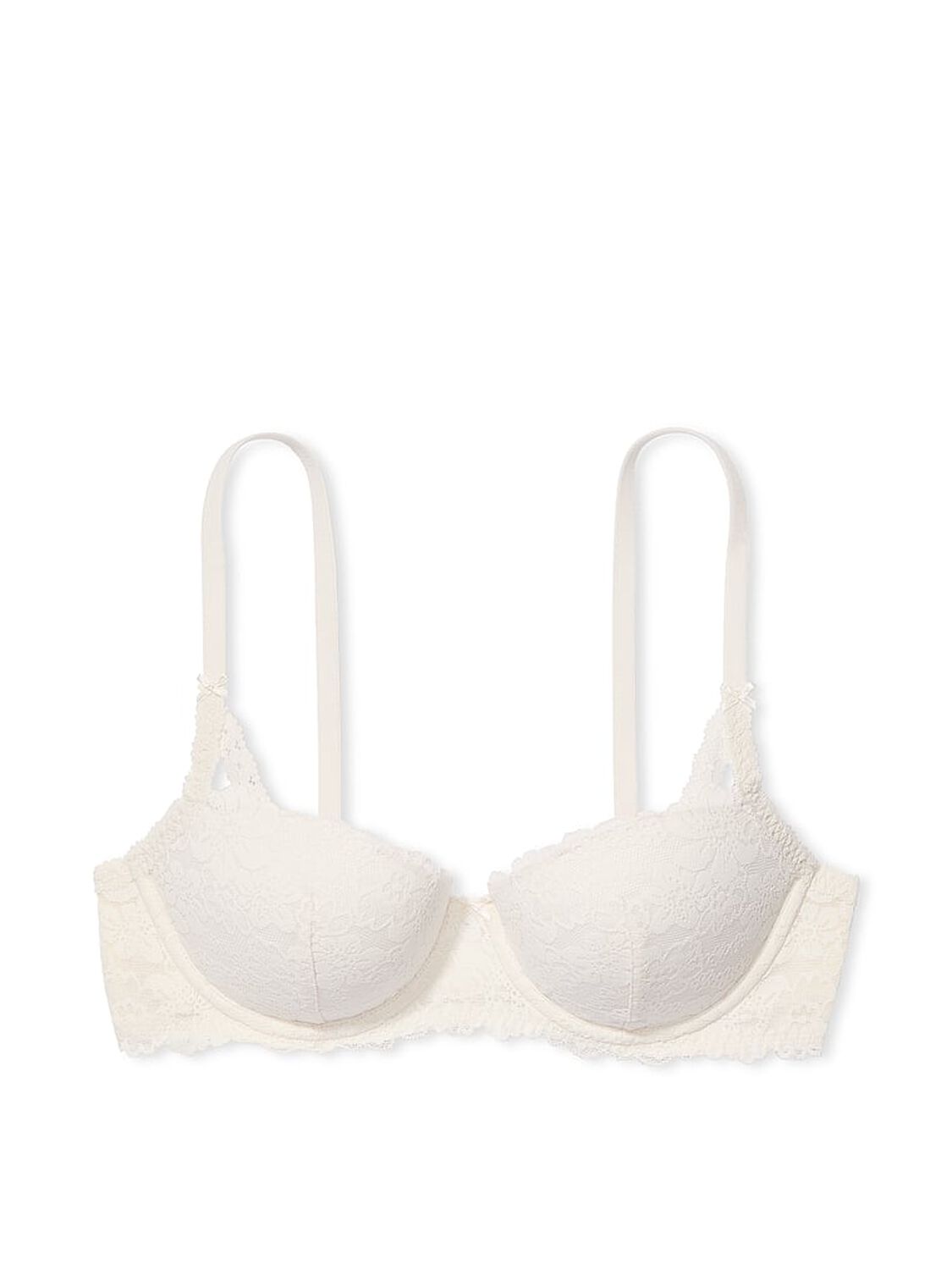 vs Pink Wink Wink Push-Up Balconette Bra Coconut White 3 of 4 