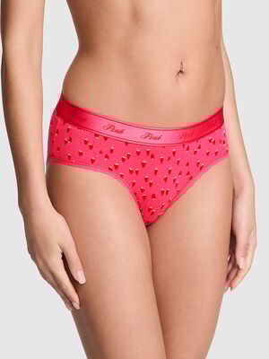 Logo Cotton Hiphugger Panty