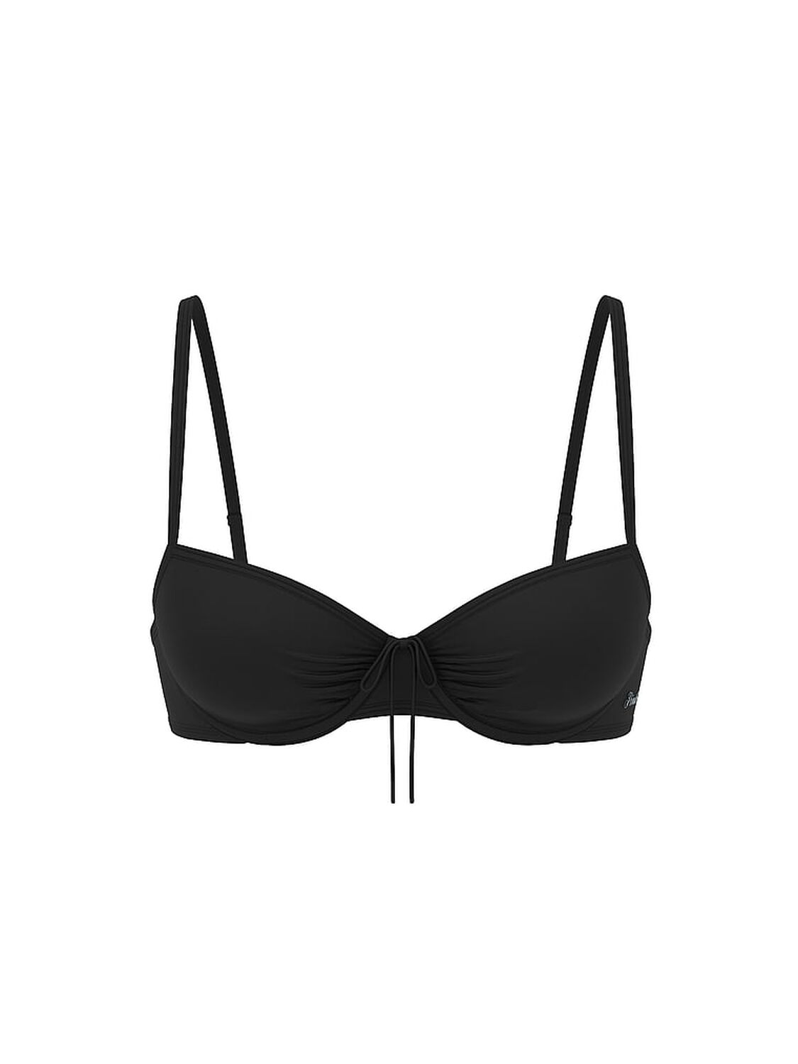 vs Pink Swim PINK Wink&trade; Push-Up Bikini Top Black 3 of 3 