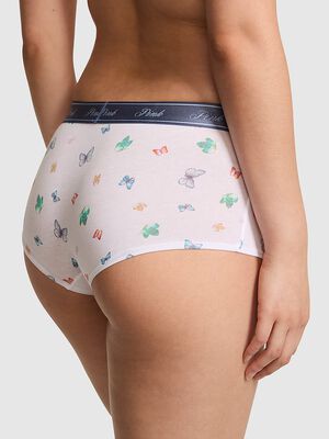Logo Cotton Boyshort Panty