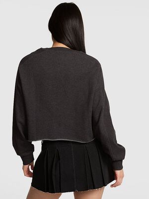 Campus Terry&trade; Raw-Cut Crew Sweatshirt