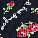 PINK Wink&trade; Lace-Trim Cotton Cheeky Panty, Noir Navy Cute But Dangerous Print, swatch