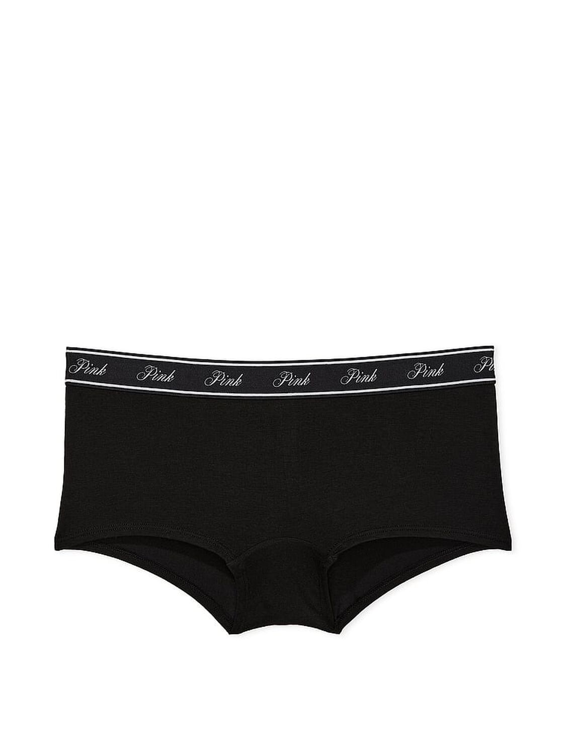 vs Pink Logo Cotton Boyshort Panty 3 of 3 