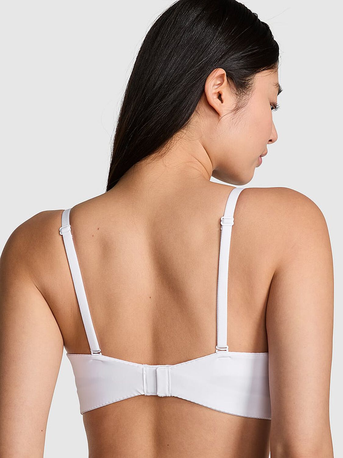 pink Pink Wear Everywhere Wear Everywhere Lightly Lined Strapless Bra White 2 of 3 