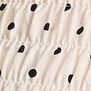 Flirty Fit Smocked Mini Dress, White Dot, swatch