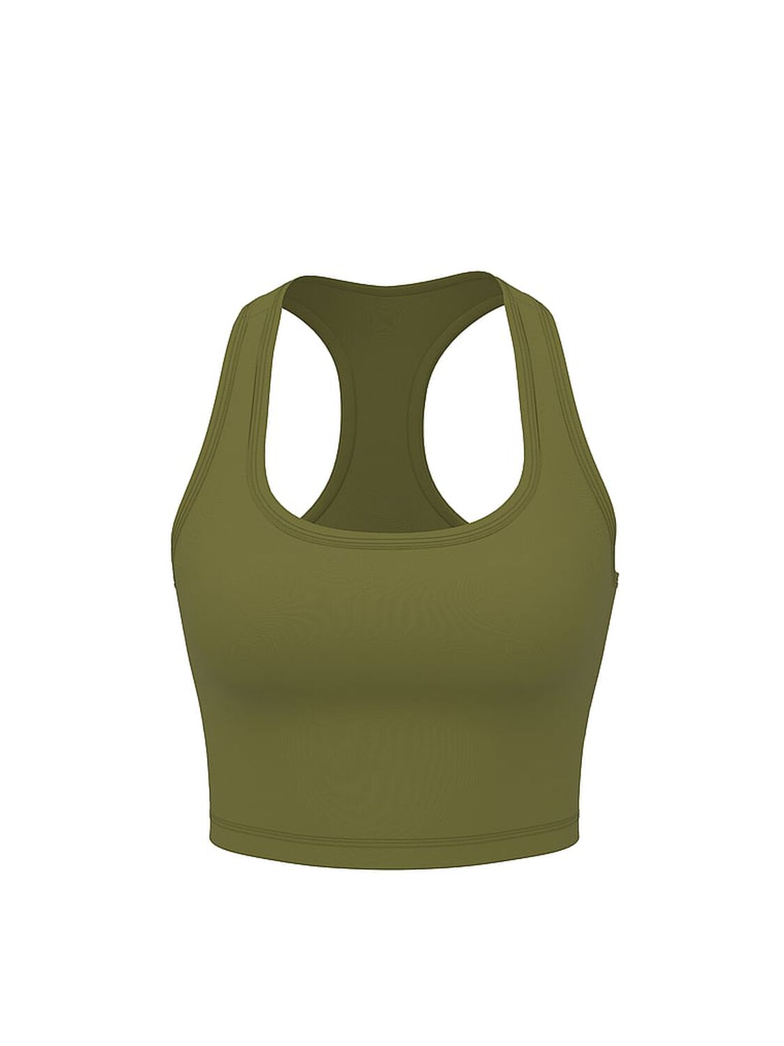 vs Pink Relay Racerback Tank Top Olive Shade 2 of 2 