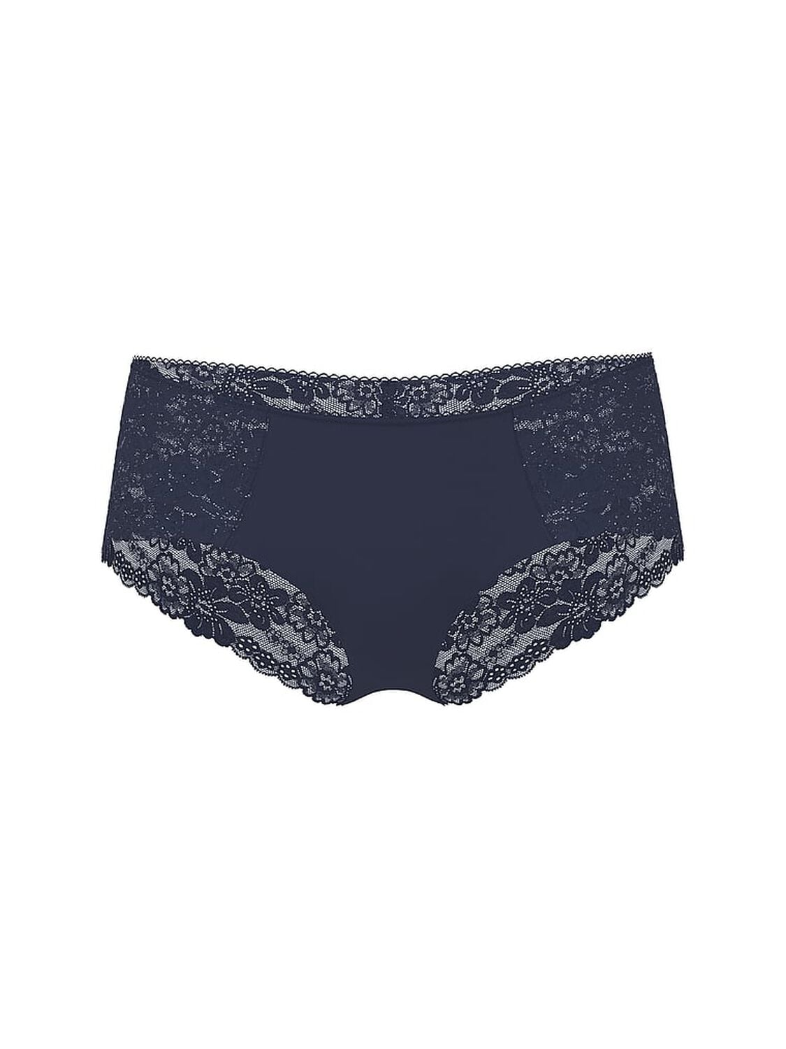 pink Pink No-Show Cheeky Panty Noir Navy 3 of 3 