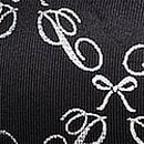 Wear Everywhere Lightly Lined Full Coverage T-Shirt Bra, Black Script Bow Print Shine, swatch