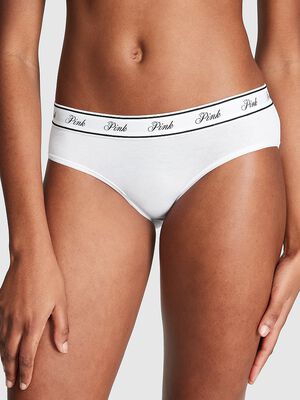 Logo Cotton Hiphugger Panty