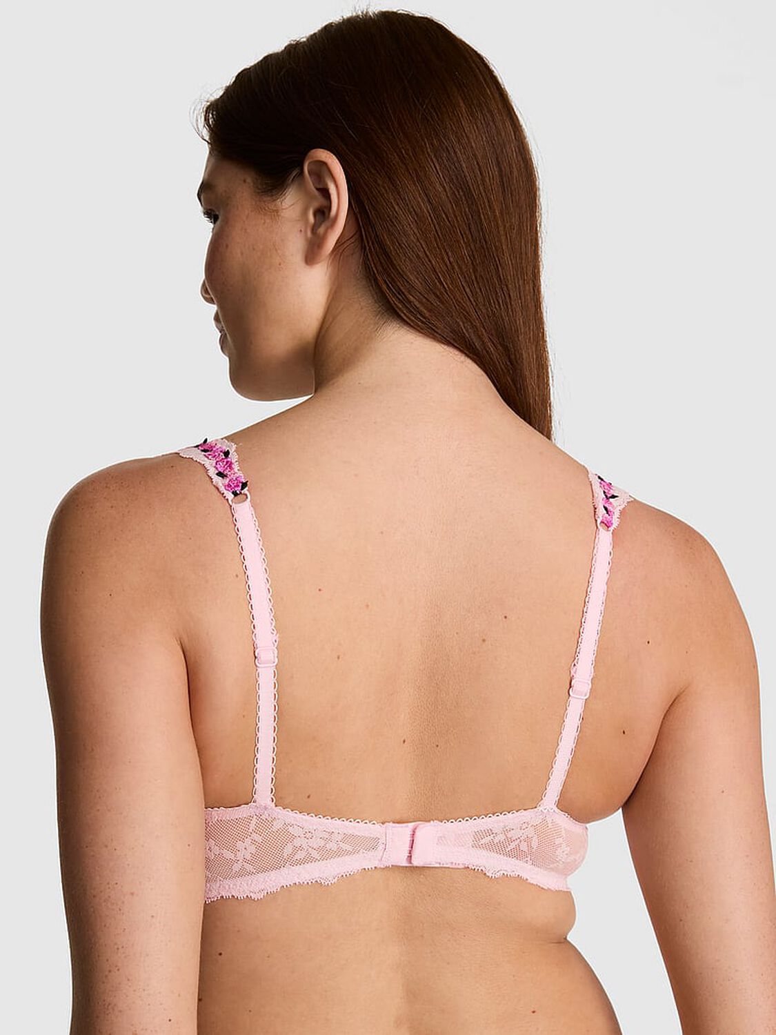 vs Pink PINK Wink&trade; Push-Up Balconette Bra Pink Tulip 2 of 4 