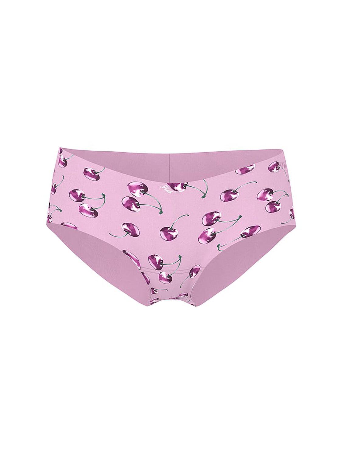 vs Pink No-Show Hiphugger Panty Hushed Lilac Cherry 3 of 3 