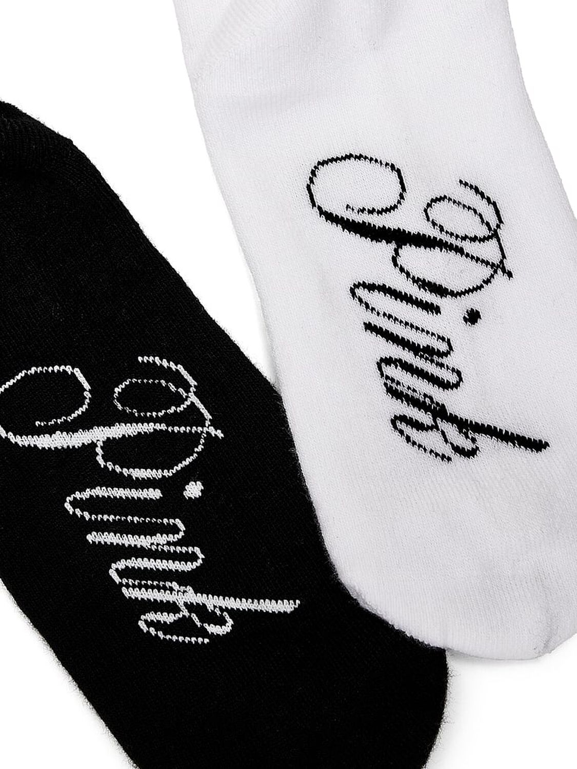 vs Pink 2-Pack Crew Socks Vs White / Black 2 of 2 