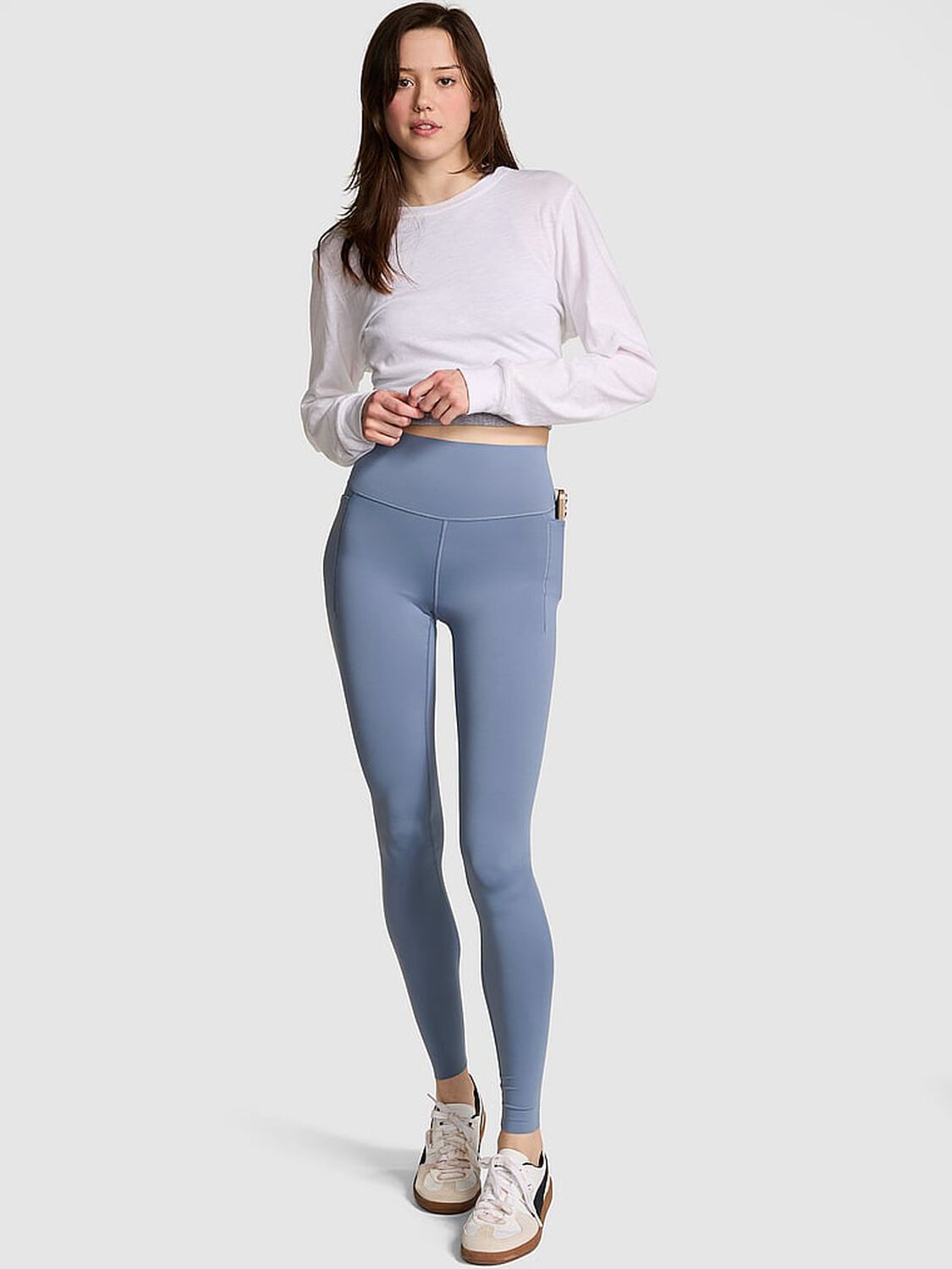 vs Pink Relay Leggings Dusty Iris 1 of 2 