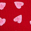 PINK Wink&trade; Lace-Trim Cheeky Panty, Bright Vermillion Hearts, swatch