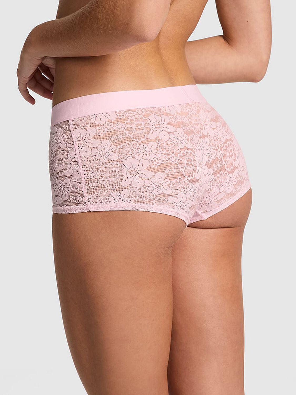 vs Pink Wink Boyshort Panty Pink Tulip 2 of 5 