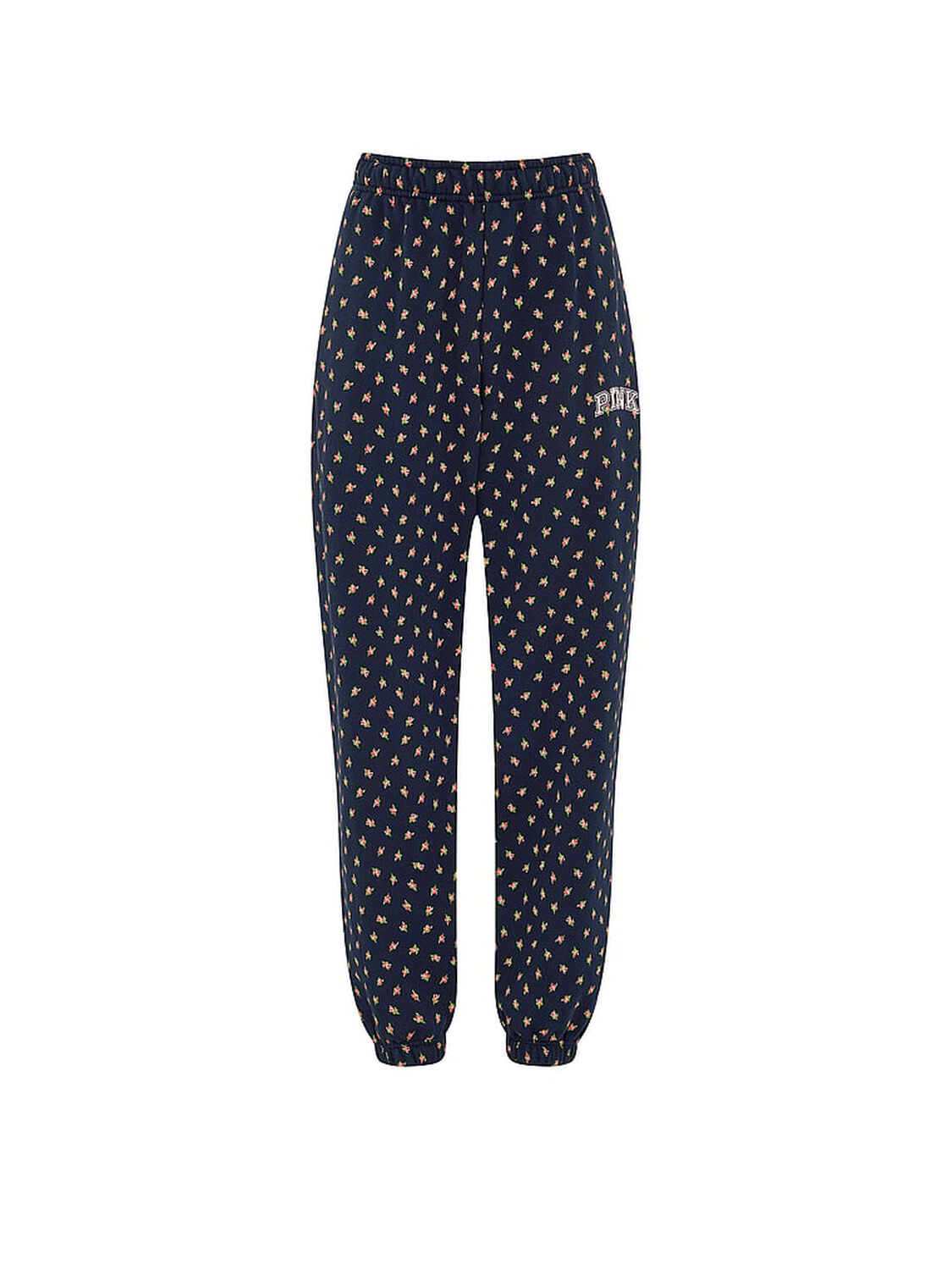 vs Pink Campus Fleece&trade;&nbsp;Sweatpants Noir Navy Fresh Florals 3 of 4 