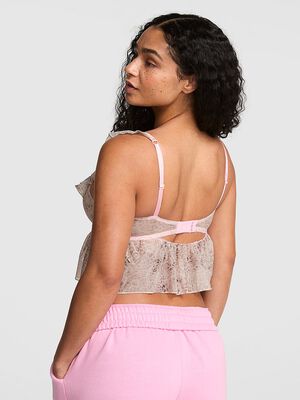 GRWPINK&trade; Lightly Lined Babydoll Bra Top